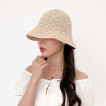 블루씨티 양면 여름 레이스 피크닉 벙거지 모자