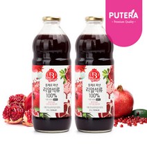 통째로 착즙한 리얼석류 NFC 1000mlx2병 저온착즙 석류즙, 단일속성