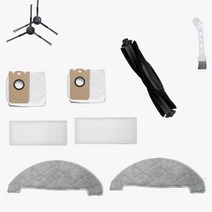 Proscenic M7MAX M8 걸레 사이드 브러시 롤러 메인 스폰지 필터 진공 청소기 교체 부품, 05 Set meal  3