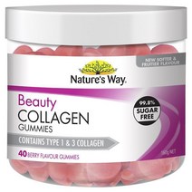 네이처스웨이 뷰티 콜라겐 40구미 데일리구미 Natures Way Beauty Collagen 40 Gummies, 1개