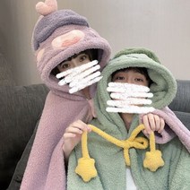 공룡 휴대용 케이프 망토 커플 담요 야외 캠핑 사무실 명상 독서실 집순이 모포 숄 기숙사 독서실 기내