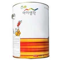 삼화페인트 극무광 도료 아이생각 데코텍스vp 4L 수성페인트 목재 벽지 콘크리트 베란다, 화이트/크림 0001B