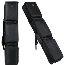 스키가방 스노우보드 캐리어 다용도 대형 바퀴달린 더블백 대용량 스포츠 소품 스키백, 174x36cm, O