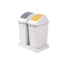 창신리빙 프랑코 분리수거함 대용량 (50L 2칸 SET)