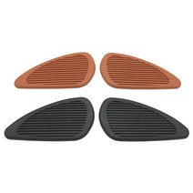 발통마켓 오토바이 클래식 니그립패드 레트로 가드 보호 튜닝, (선택4번)클래식니그립패드(블랙)