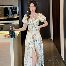 코디피셜 우아 플라워 롱원피스