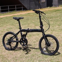 오투휠스 FUD8 미니벨로 접이식 자전거 20인치 8단, 완조립-택배배송, 블루