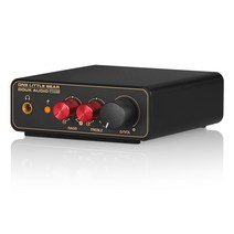 Douk Audio T14-EQ 스테레오 RIAA MM MC 포노 스테이지 프리앰프 홈 턴테이블 3.5mm 헤드폰 앰프 포함, 한개옵션0