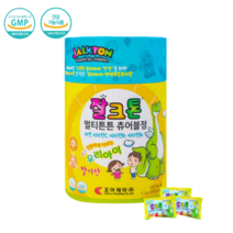 잘크톤 멀티튼튼 츄어블 어린이 유아 영아 키즈 비타민 아연 90정