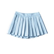 플리츠 미니 스커트 주름 치마 여성 블랙 가을 테니스 프레피룩 화이트