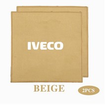 iveco 호환 트럭 악세서리 소품 microfiber 수건 car wash 청소 천, 2pcs 베이지