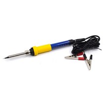 자동차 부품 dc 12v 휴대용 납땜 인두 저전압 자동차 배터리 60w 용접 재 작업 수리 도구, 보여진 바와 같이