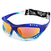 Jettribe 제트트라이브 프로 수상 레저 네이비 블루 고글 + 보관 케이스 PWC Jetski Racer Anti-Fog