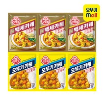 오뚜기 분말카레 매운맛 6개(오뚜기카레3+백세카레3), 단품