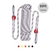엔스타코 Seil 굵은 밧줄 고리 보조 자일 로프 줄 10M, 랜덤(Rd)