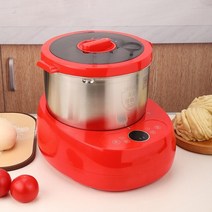 빵 도우 반죽 거품 기 핸드 믹서 220v 5l 가정용 전 가정용 발효혼합 가정용 식품, 220v 레드