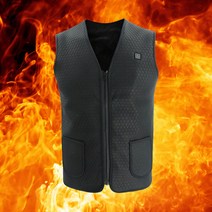 퍼스트레인 USB 발열조끼 방한 온열 찜질 기능성 패딩 조끼