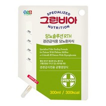 그린비아 당뇨솔루션 RTH 300ml x 20팩 피딩줄 포함, 20개