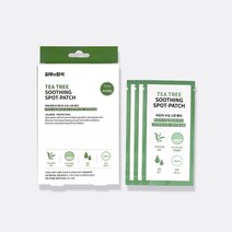 [3개] 피부의정석 티트리 수딩 스팟 패치 100매 (티 안나는 트러블 패치), 100개입, 3개