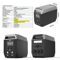태양광발전기 가정용태양광 휴대용 발전소 태양광 외부 220V 에너지 저장 야외 캠핑 2000W 500W, 20.2000W - JP