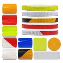 라인컷 자동차 킥보드 오토바이 줄띠 프리즘 야간 반사 안전스티커 테이프, A1. 50MM x 3M, 옐로우블랙