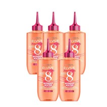 8초 트리트먼트 200ml LOreal Paris Elvive Dream Lengths Wonder Water, 5팩