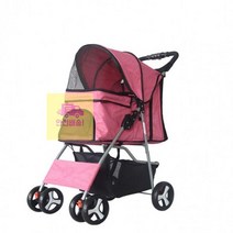 개모차_폴딩_초경량_반려견_중대형_펫모차_애견유모차_강아지유모차 DA07, 그레이