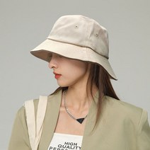 코욜하우키 여성 남성 대두 버킷햇 등산 낚시 골프 벙거지 모자 엣지 챙모자