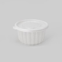 삼계탕용기 우동용기 원형죽용기 158파이 중 50개, 1봉, 50개입