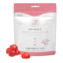 인생뷰티 안국건강 저분자 콜라겐 츄, 30정, 2개