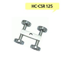 한국캐스터 C형강 4륜항가 철 HC-CSR 125 판넬 로라
