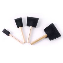 [젠]폼 브러쉬 USA 4종 스펀지 붓 25mm 50mm 75mm 100mm, 1개