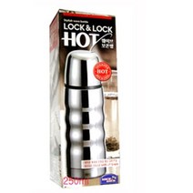 락앤락 보온병 핫웨이브 스텐 270ml 실버 텀블러 물통, 본상품선택