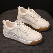 닥스키즈 여성용 신발 작은 흰색 신발 스포츠 캐주얼 신발 스케이트보드 신발 다목적 최신 유행 신발 250 하얀색