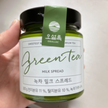 오설록 녹차 밀크 스프레드, 12개, 200g