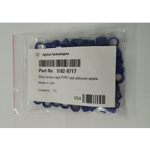 매트릭스 퀀 애질런트 5182 0717 바이알 캡 패드 2ml 오리지널 100 팩, 단일옵션