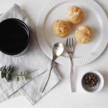 미니 스푼포크 홈카페 촬영소품 빵포크 신혼여행선물 플레이팅 돌답례품, 티스푼, 1개