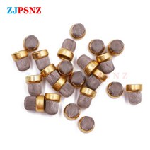 보쉬 호환 Unviersal 연료 인젝터 수리 키트 (AY-F509B) 용 금속 마이크로 필터, 02 5Pcs