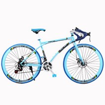 세계일주 로드 자전거 170cm 24단 90% 완조립 배송 기계식디스크브레이크, B4
