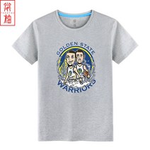 프린팅반팔티셔츠 용사 농구공 물보라 형제 쿠리 톰프슨 인쇄 플라워 순면티셔츠 스포츠 트레이닝공 미혹 유니폼 560499109