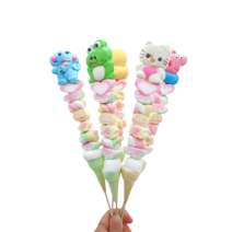 (미야네점빵) 말랑몰랑 꼬지마시멜로 36g x 20개입 1봉지 마시멜로구이, 1개