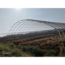 비닐하우스 파이프 철골 원예 딸기 화훼 돼지 창고, 6m 폭 10m 통풍 풀세트, 1개