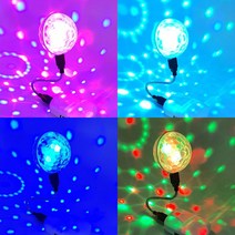 노래방 싸이키 조명 USB 파티 LED 무드등 미러볼, (6811)미러볼