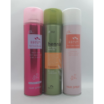 꽃을든남자 초강력 헤어스프레이 강력한세팅력 오랫동안유지, 1.초록색