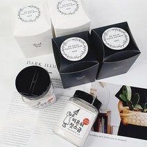 [은색초코]비온뒤첫소금 함초소금 250g 돌답례품 결혼답례품 소규모 돌잔치 칠순 조문, 굵은입자, B타입, 6번