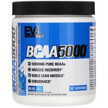 EVLution Nutrition BCAA5000 블라맛 240g(8.47oz), 체리라임에이드