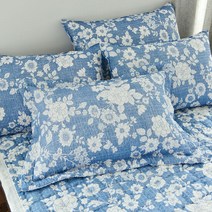 로랑 블룸 시어서커 여름베개커버 40X60, 단품