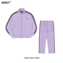 널디 트레이닝복 세트 NERDY 츄리닝 셋업 스우파 벨벳 1-112920
