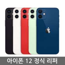 [애플 리퍼] 애플 아이폰 12 공기계 리퍼 자급제, 블루, 아이폰 12 128G