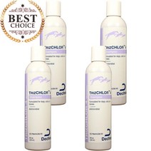 데크라베터리네리프로덕츠 트리즈칠라 4 애견 강아지 샴푸 236ml - 펫 고양이 반려견 셀프 목욕, ４개　(개당 40,500원 - 코드424p)